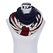 Premium UK British Flag Union Jack Winter Knit Infinity Loop Circle Scarf