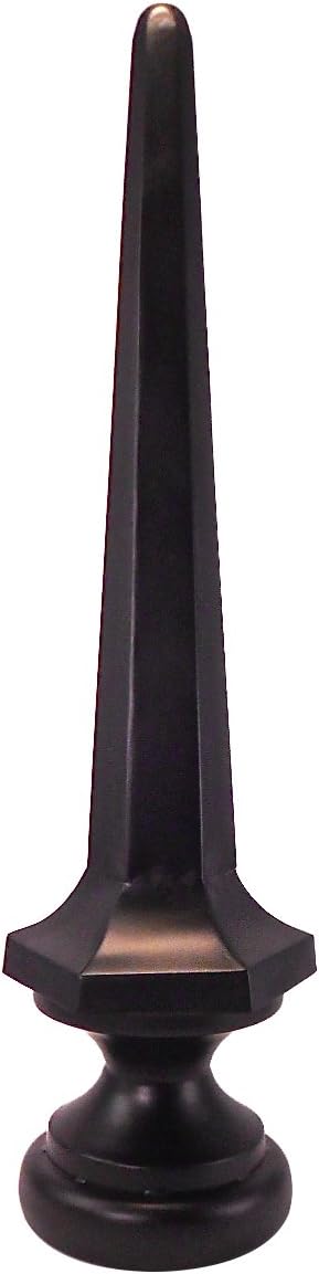 Medium Kyoto Finial- Black Matte