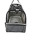 Pawfect Pets Pet Travel Carrier, Soft-Sided with Two Pet Mats for Small Dogs and Cats (Charcoal Grey)