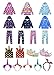Jxstar Rainbow Dress For Girls Hawaiian Dress Short Sleeve Dress Unicorn 130