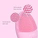 K-SKIN Silicone Sonic Facial Cleansing Brush Electric Waterproof Face Massager for Facial Skin Oil Blackheads Makeup Residues