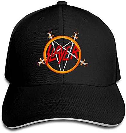 Hioyio Slayer Rock Band Sandwich Peaked Hat &amp; Cap
