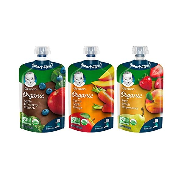 gerber organic puree