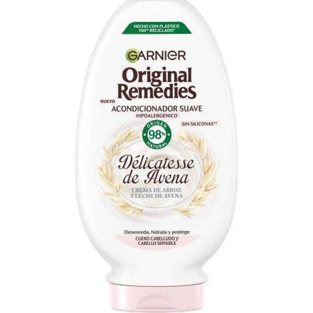 Garnier Original Remedies Delicatesse Gentle Soothing Conditioner for Normal and Sensitive Hair, 250 ml (Pack of 1)