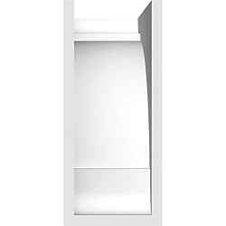 Ekena Millwork CORP03X08X08OLY PVC Corbel, 3"W x