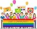 The Original Gay Pride Stickers LGBT Rainbow Variety Pack for Laptop Bicycle Wall Decor Bumper Sticker [22 pcs] Pack