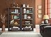 Whalen Furniture Santa Fe Storage Shelf and Audio Tower Stand