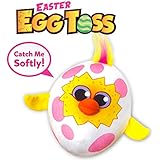 Move2Play Easter Egg Toss Toy, The Easter Gift for Girls, Toddlers, and Kids That Will Crack You Up