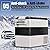 Costway 54 Quart Portable Refrigerator/Freezer Compact Vehicle Car Mini Fridge Electric Cooler for Truck Party, Travel, Picnic Outdoor, Camping (Black and Grey)