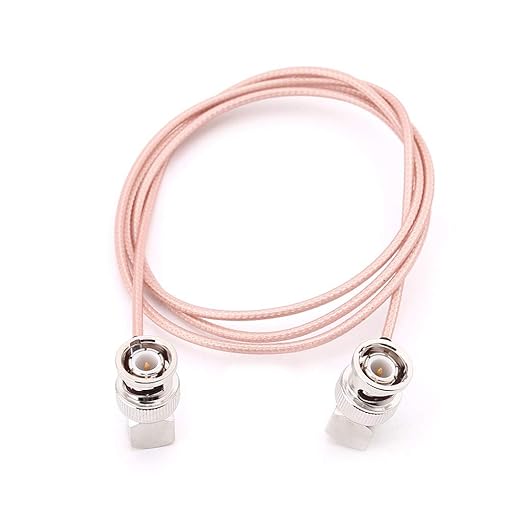 JENOR - Codo BNC macho a codo BNC macho RG316 cable coaxial ...