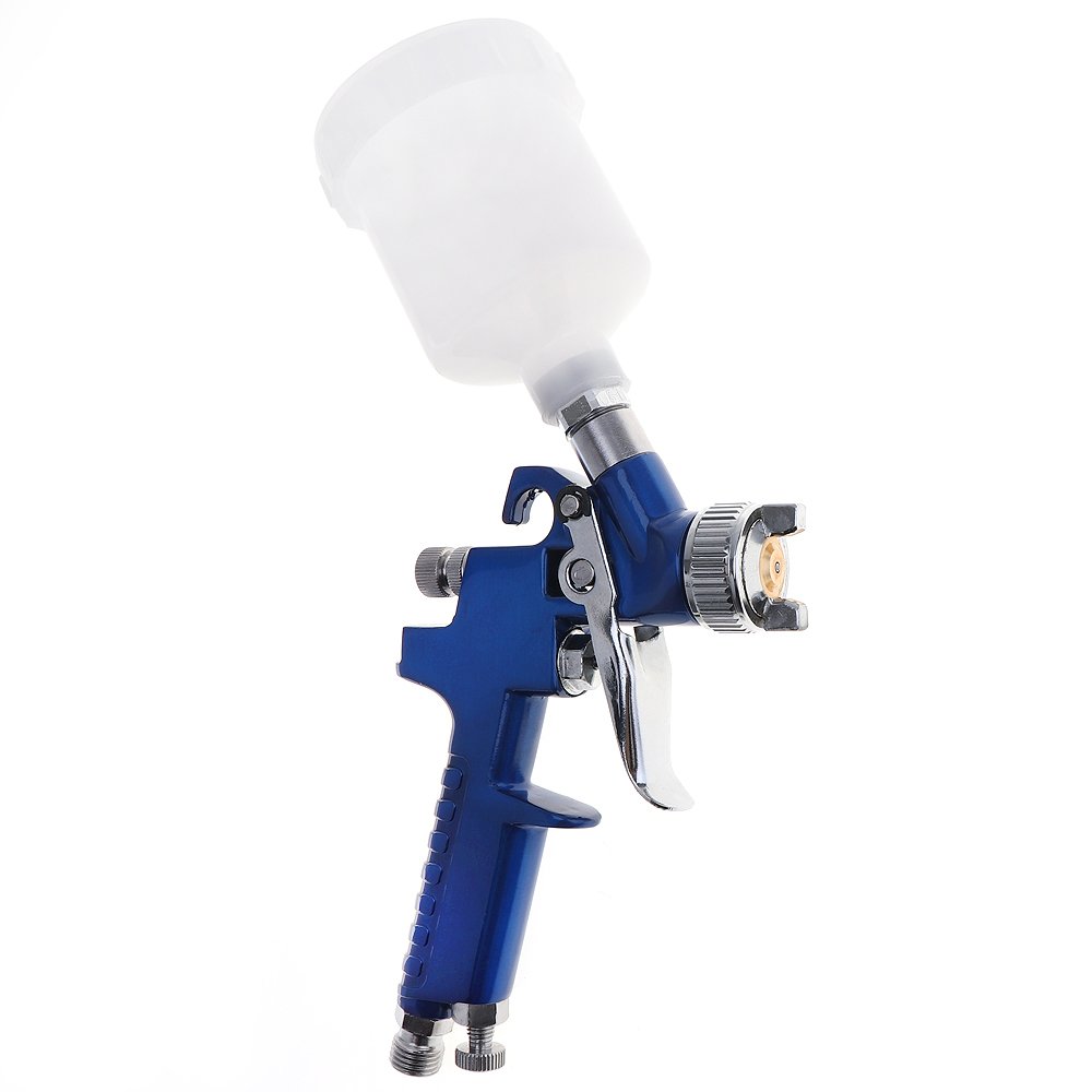 OriGlam 0.8MM Nozzle H-2000 Professional HVLP Spray Gun Mini Air Paint Spray Guns Airbrush For Painting Car Aerograph