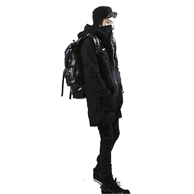 Amazon モッズコート メンズ フード付き ロングコート インナー