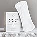 Cora Ultra Thin Organic Cotton Women's Breathable Panty Liners (48)