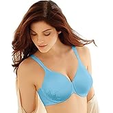 Bali Womens Live It Up Seamless Underwire Bra, 36D, Blue Sky Ahead