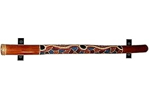 KR Ideas Standard Horizontal Didgeridoo Wall Mount (Made in the USA) (Aged)