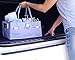 northparc Baby Diaper Caddy- Nursery Diaper Tote Bag, Changing Table Storage bin, Large Portable car Travel Organizer for Wipes and Toys, Newborn Registry Must Have, Baby Shower Gift for BOY Girl