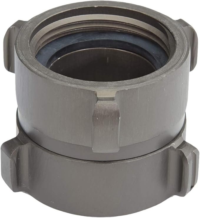 Aluminum 1 1/2" NH to 1 1/2" NPSH Double Female Fire Hose