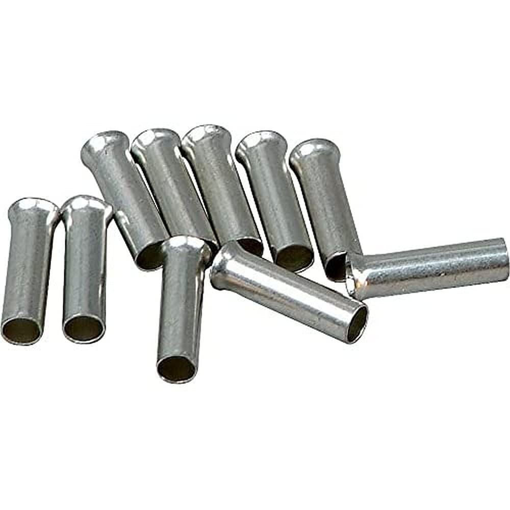 Kopp 354402088 Wire End Ferrules, Tin-Plated, Pack of 100, 4 mm²/9 mm