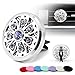 Car Diffuser Essential Oils Car Diffuser Vent Clip Stainless Steel Diffuser Vent Clip Locket [Large Size]