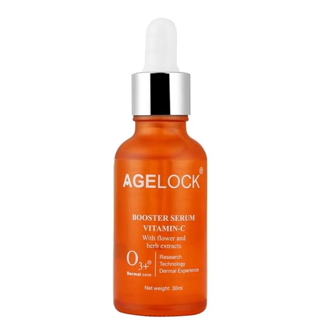 O3+ Agelock Vitamin C Booster Serum Facial Antioxidant for Sun Damage