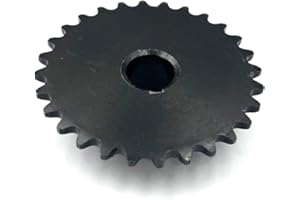 RHKING #25 Roller Chain Sprocket B Type Rust Prevention Hardened 1/2" Bore 28Tooth