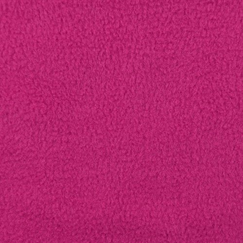 Pink Fleece Fabric - By the Yard