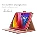 ProCase ASUS ZenPad S 8.0 Z580C Case (2015 ZenPad Z580C,Z580CA) with Bonus Stylus Pen - Stand Cover Folio Case for ASUS ZenPad S 8.0 Z580C, Multiple Viewing Angles, Document Card Pocket (Red)