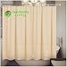 Clean Healthy Living Heavy Duty PEVA Tan Shower Curtain Liner with Magnets & Suction Cups - 70 X 72 in. Long