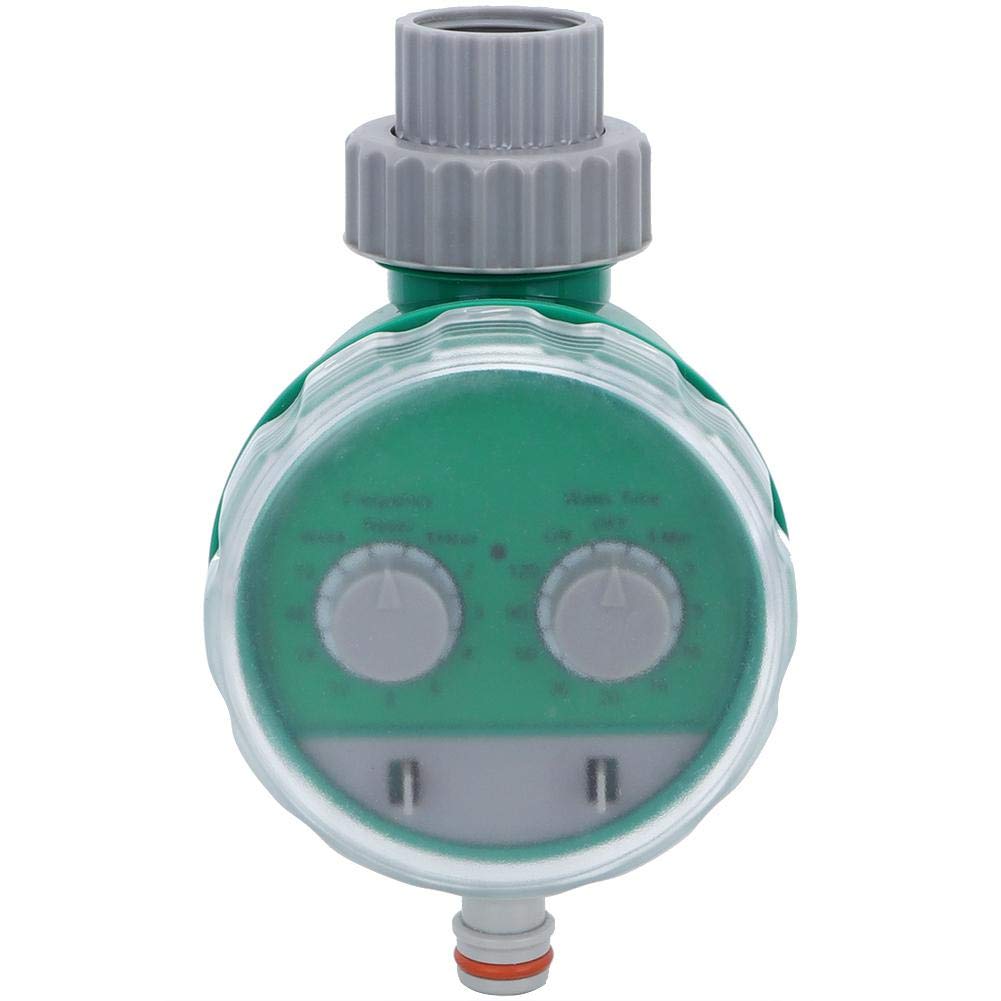 AUNMAS Irrigation Timer, 6.5 * 3.7in ABS Electronic Irrigation Automatic Controller Electronic Water Timer Watering System for Home Garden Irrigation