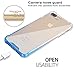 BAISRKE Clear Case for iPhone 7 Plus, Slim Shock Absorption Protective Case Soft TPU Bumper & Hard Plastic Back Cover Phone Cases for iPhone 7 Plus / 8 Plus 5.5 inch - Blue