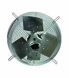 TPI Corporation CE-18-D Direct Drive Exhaust Fan, Guard Mounted, Single Phase, 18" Diameter, 120 Volt