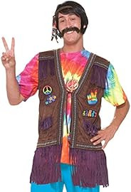 Forum Novelties Men's Generation Hippie Peace 