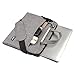 Qishare 11.6 12 inch Laptop Case Laptop Shoulder Bag, Multi-functional Notebook Sleeve Carrying Case With Strap for Notebook Microsoft Surface Pro 6/5/4/3 Macbook Air 11 12(Gray Lines)