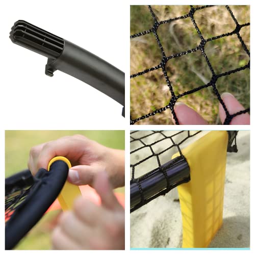 Beauenty Spikeball Game Set for Played Outdoors,Indoors,Lawn,Yard,Beach,Park,Beach Games for Boys,Girls,Teens, Adults,Family(Includes 3 Balls,Drawstring Bag and Rule Book)