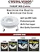 Crystal Vision Premium 1080P HD BNC CCTV Surveillance Security Camera Combo Cable Premade Siamese W/Coupler for Samsung, Lorex, Swann, Q-See, Defender, Amcrest, Zosi, Kguard, etc, 60'