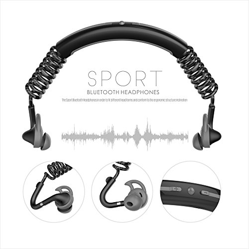 image for Wireless Bluetooth Headphones oannao Wireless Sport Headphones HD Ster