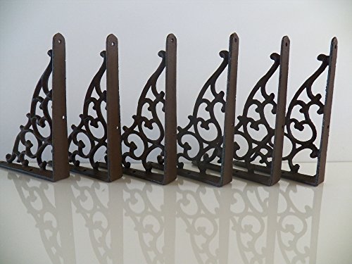 Lot/set of 6 antique-style cast iron small 5 1/4" …
