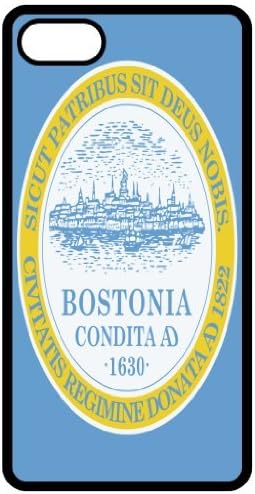 Boston Massachusetts Ma City State Flag Black Apple Iphone 4 Iphone 4s Cell Phone Case Cover Amazon Co Uk Electronics