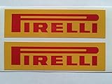 2 Pirelli Tires Die Cut Decalsby SBD DECALS