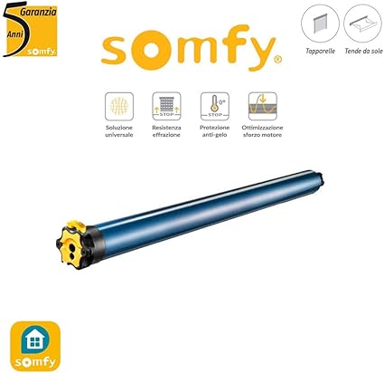 Motori Per Tapparelle Somfy Lt50 Hipro 12 Art 1037054 Lt50 10 12