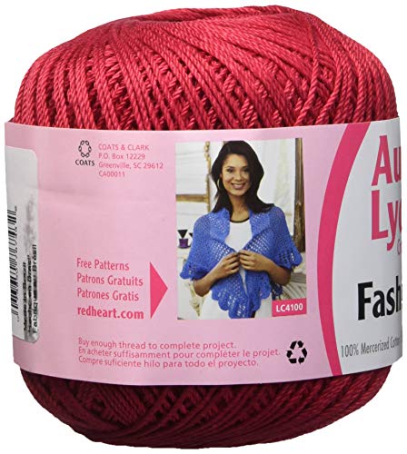 2 Coats+Crochet+Fashion+Thread+Scarlet