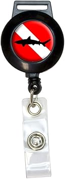diving retractable lanyard