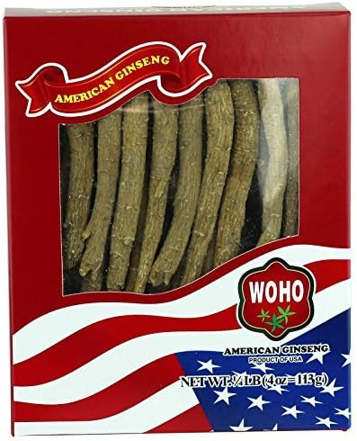 WOHO American Gnseng #102.4 Long Medium 4oz Box by Woohoo Natural