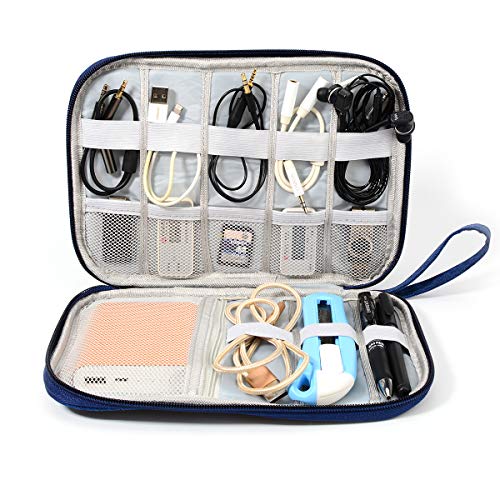 image for YLQP Electronics Organizer Bag Waterproof Carrying Pouch Travel Univer