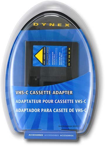 Dynex DX-DA100491 - Video cassette adapter VHS-C to VHS