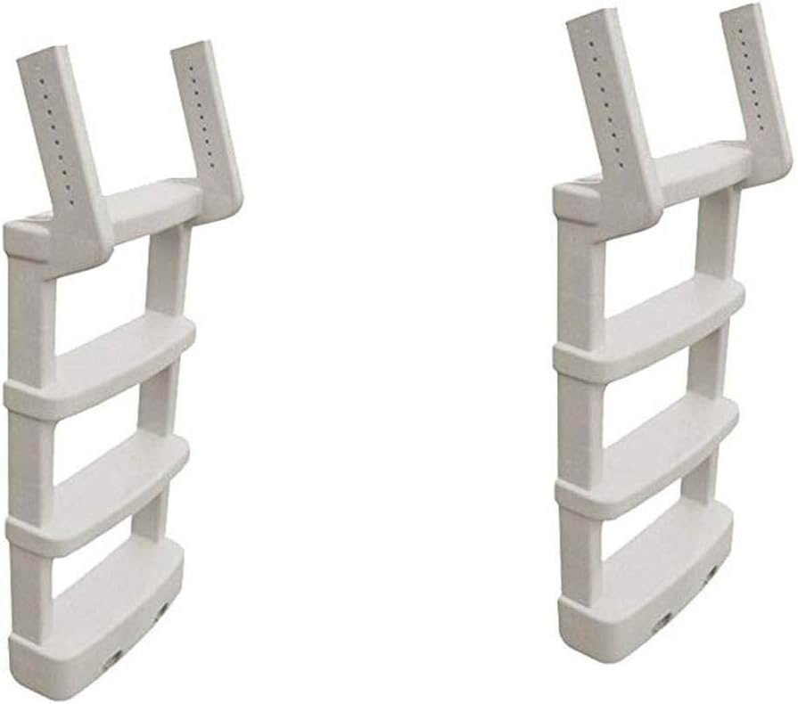 2 Pack Main Access Comfort Incline Ladder for Above Ground Swimming
