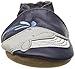Robeez Boys' Let's Go Swimming Loafer, Let's Go Swimming Navy, 12-18 Months M US Infant