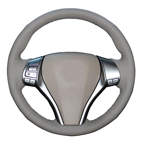 Eiseng DIY Steering Wheel Cover for Nissan Altima Sedan 2013 2014 2015