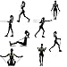 REEHUT Single Resistance Band Exercise Tube with Handle, Door Anchor and Manual, for Resistance Training, Physical Therapy, Home Workouts, Fitness, Pilates, Boxing Strength Training - Green