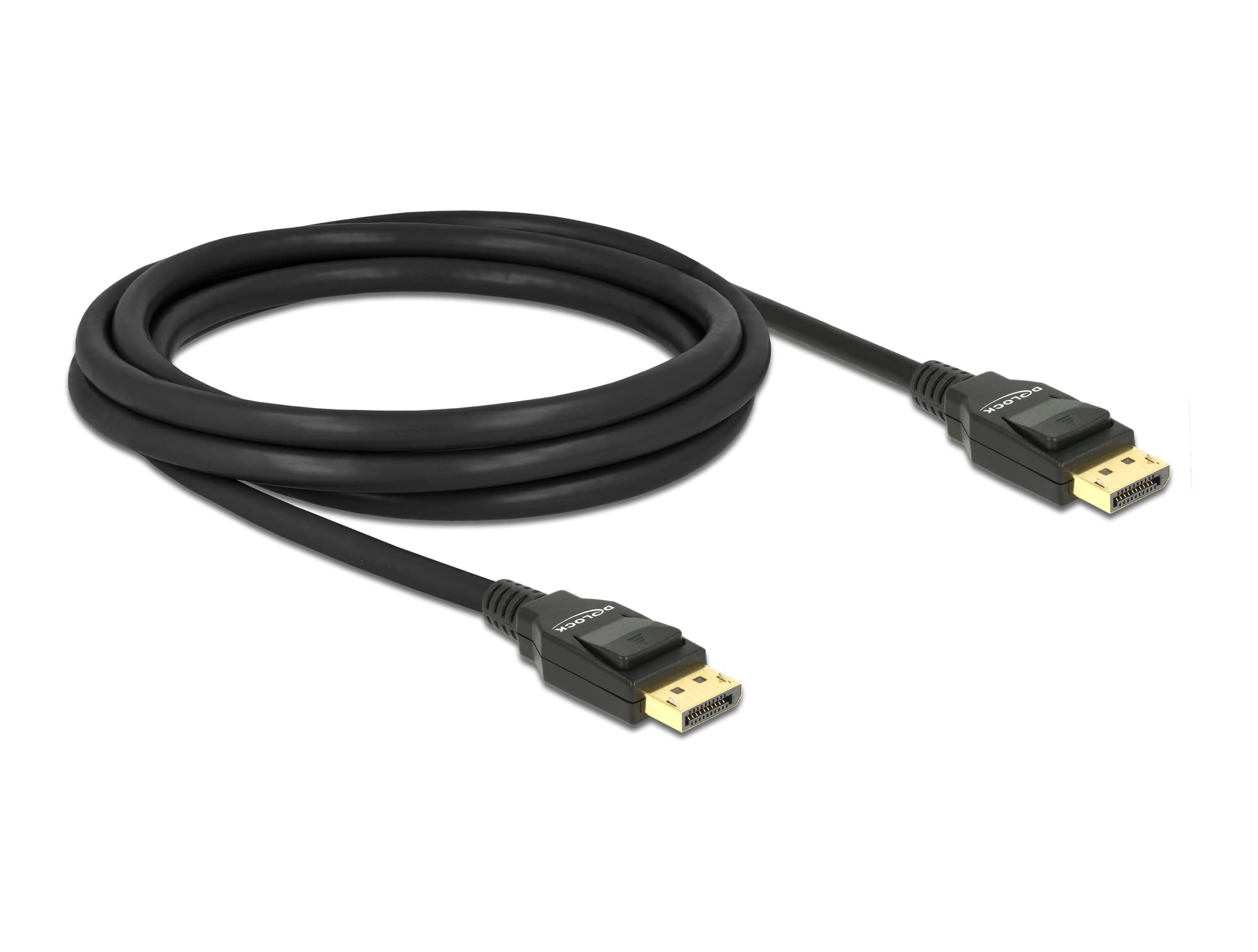 Delock KB000432 Delock Displayport 1.2 Male to Displayport Male Cable, Black